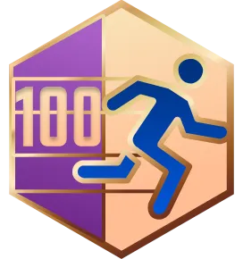 100-Day Distance Goal