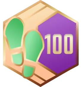 100-Day Steps Goal