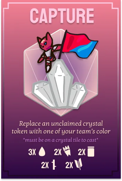 Capture spell card