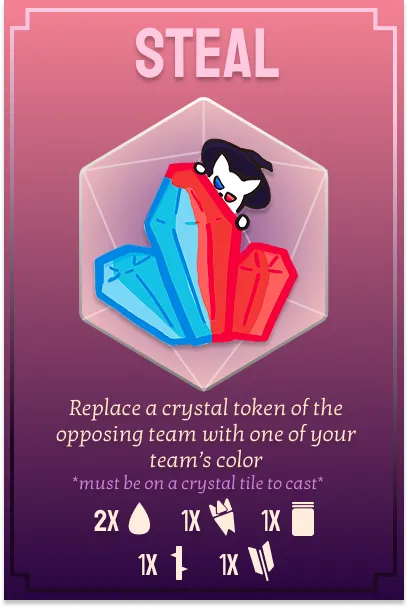 Steal spell card